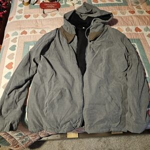 Men's Hooded Field Jacket - Gray